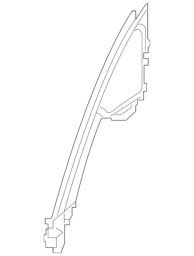 82234-5AA0B Деталь SASH CHANNEL, RIGHT