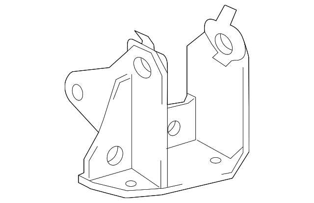 12325-47070 Деталь FRONT MOUNT BRKT, LEFT