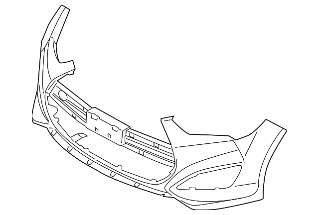 86511-2V500 Деталь BUMPER COVER