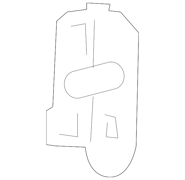 904581LA0A Деталь SUPPORT CYLINDER UPPER BRACKET, RIGHT