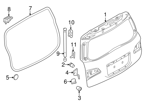 QX80 GATE & HARDWARE