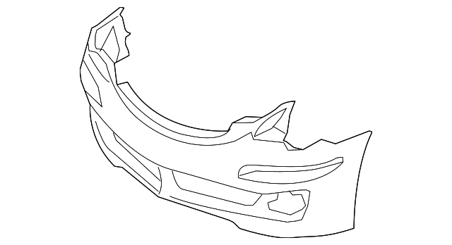 251-885-08-25 BUMPER COVER