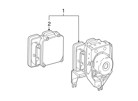 GLA250 ABS COMPONENTS