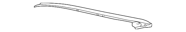 F5TZ7851894A Деталь REAR DRIP RAIL