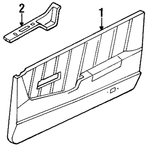 Impulse INTERIOR TRIM - DOOR