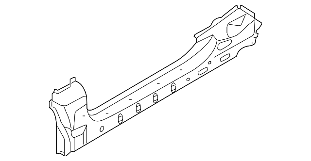 41-21-7-142-207 Деталь ROCKER PANEL, LEFT