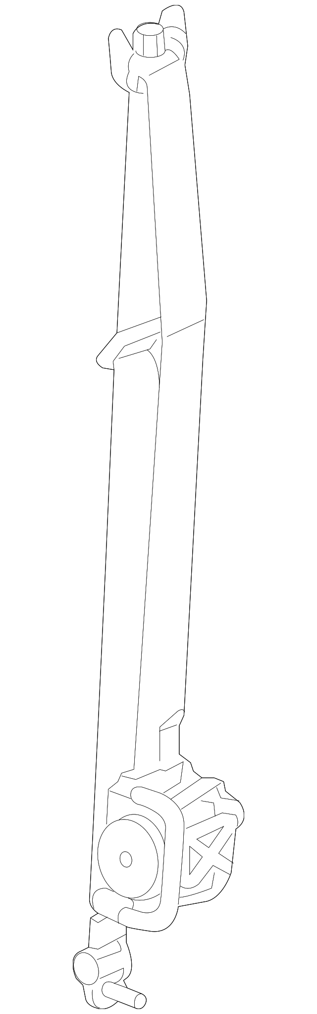 88810-3V500-RY Деталь BELT & RETRACTOR, LEFT