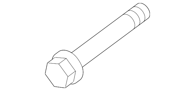 57791-07000 LOWER CNTRL ARM FRONT BOLT, LEFT
