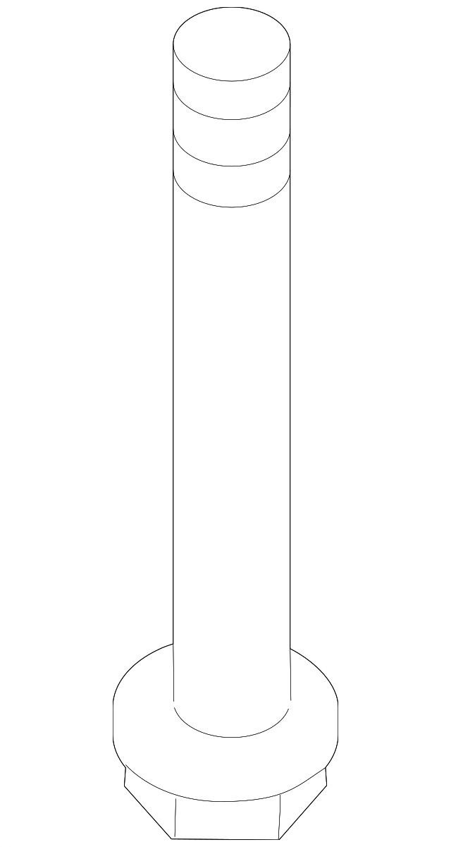 54563-3K000 LOWER CNTRL ARM REAR BOLT, RIGHT