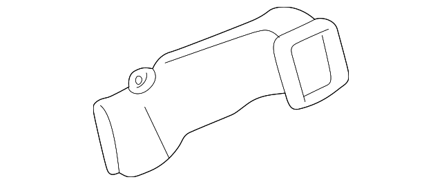 27873-7B000 Деталь HEAT DUCT, RIGHT