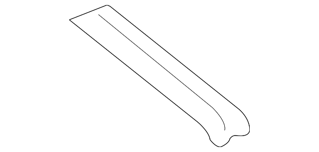 MN150290 Деталь REAR BOW