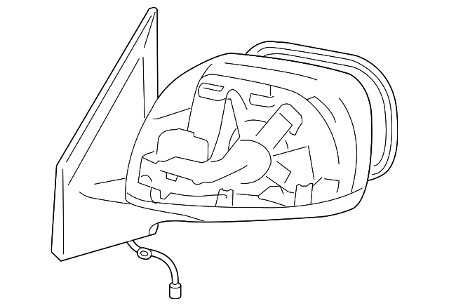 87910-60B90 Деталь MIRROR ASSY, RIGHT