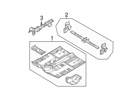 PT Cruiser FLOOR & RAILS 2