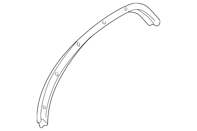 15025894 Деталь WHEEL OPNG MLDG, RIGHT