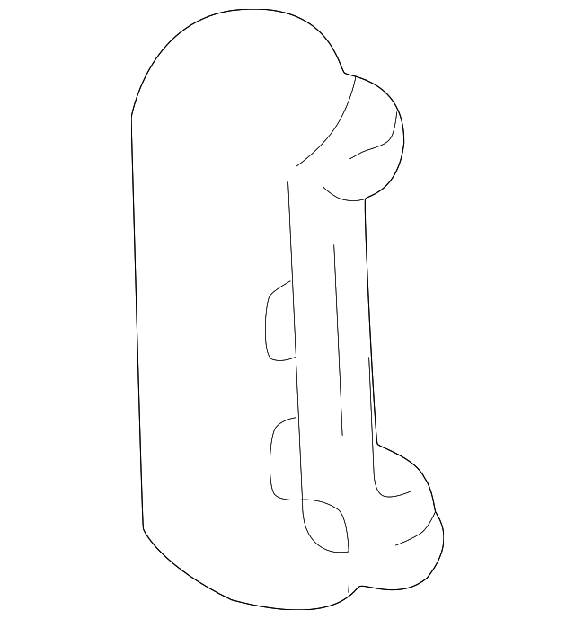15668897 Деталь EXTENSION PANEL FILLER, LEFT