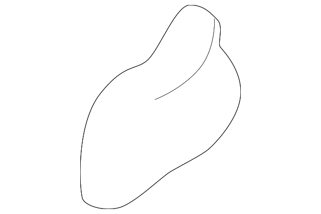 15672220 Деталь SIDE MOLDING, RIGHT