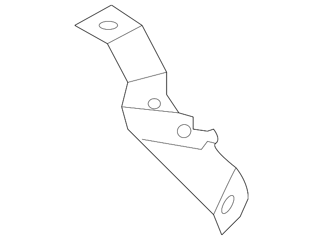 86868-1FC1A Деталь CENTER BELT ASSY BRACKET