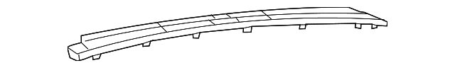 1WF95LC5AB DEFROSTER GRILLE