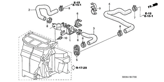 RSX WATER VALVE