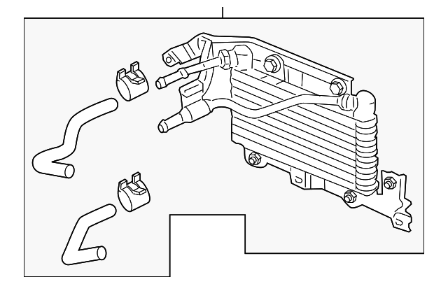 25500-RDB-000 Деталь COOLER ASSY. (ATF)
