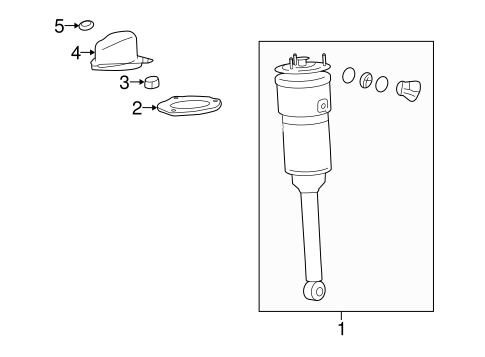 LS600h STRUTS & COMPONENTS