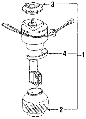 Legacy STRUTS & SUSPENSION COMPONENTS