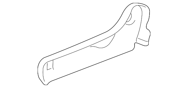 3L8Z7862186CAA Деталь SHIELD, LEFT