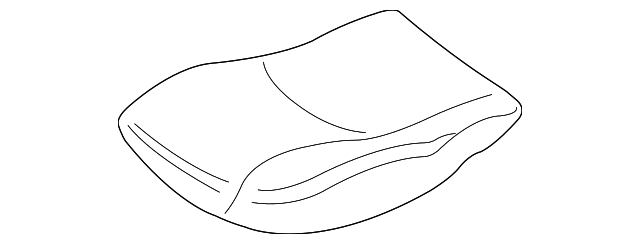 3L8Z7862901AAA Деталь SEAT COVER, LEFT