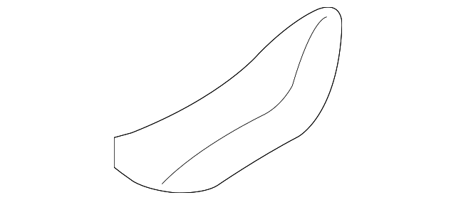 3L8Z7862622AAA Деталь RECLINE HANDLE, LEFT