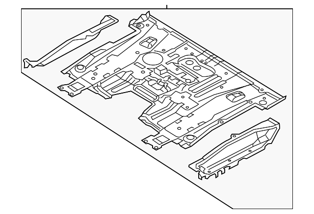 G4300-3LMMC Деталь FRONT FLOOR PAN