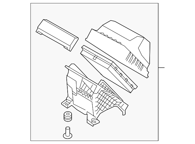 28110-C6100 Деталь AIR CLEANER ASSY