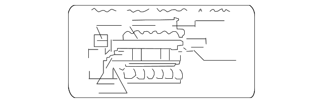7430B037 Деталь VACUUM DIAGRAM