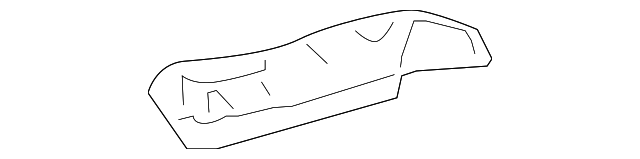 58832-24010-A0 REAR MOLDING