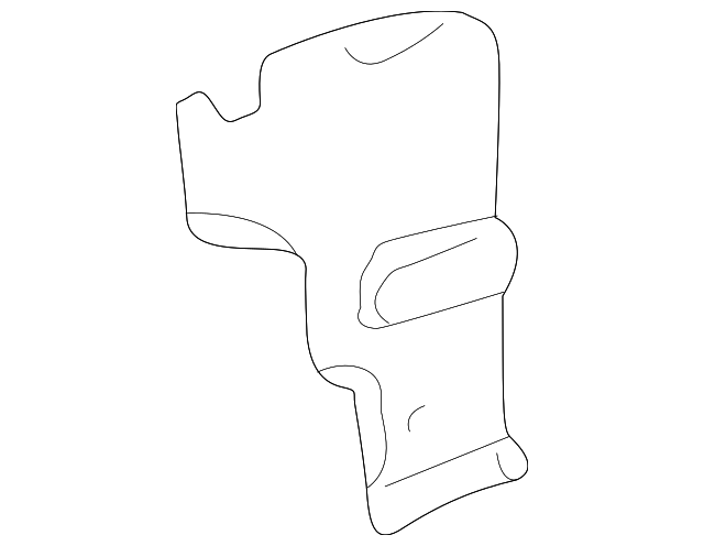 5256573AB Деталь REINFORCEMENT, LEFT