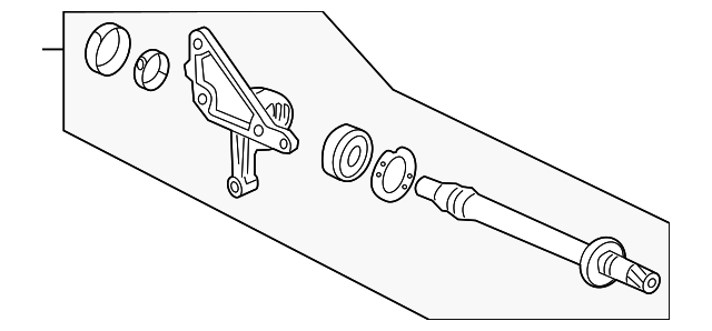 44500-SDP-A00 Деталь SHAFT ASSY., HALF