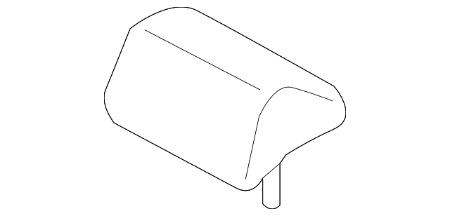 89700-3R550GXX HEADREST, CENTER