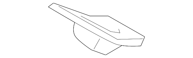 58165-52011 Деталь FRONT FLOOR PAN HOLE COVER, RIGHT