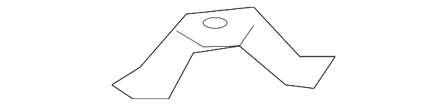 58172-52020 Деталь CENTER FLOOR PAN BRACKET