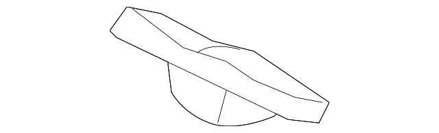55129-52051 Деталь FRONT FLOOR PAN HOLE COVER, RIGHT