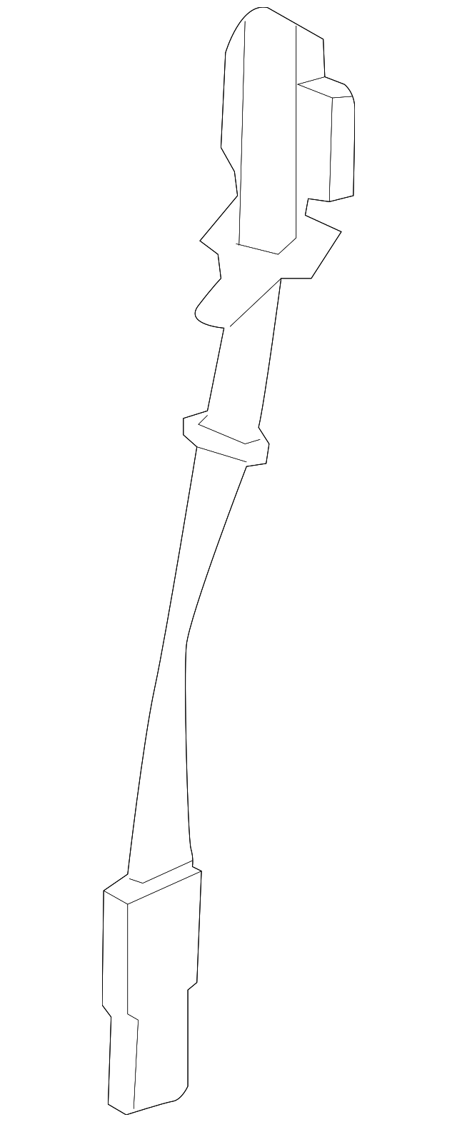 7L1Z-78611B64-AB Деталь CENTER SEAT BELT