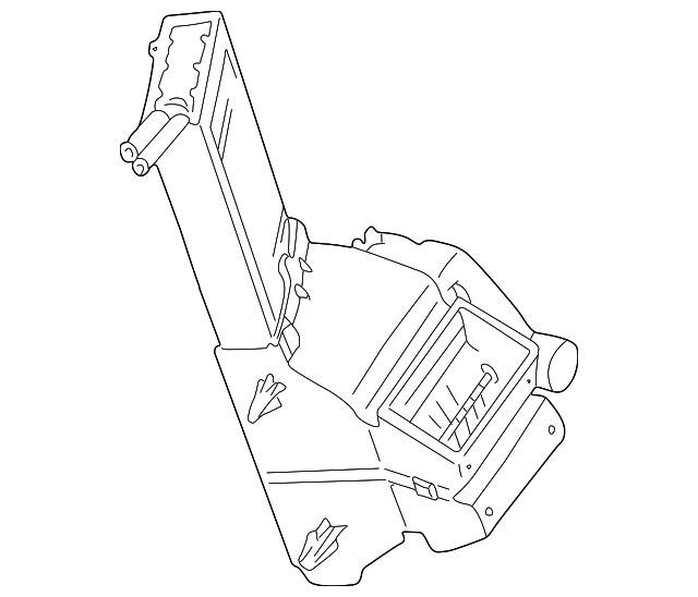701-819-031-A Деталь HEATER CORE