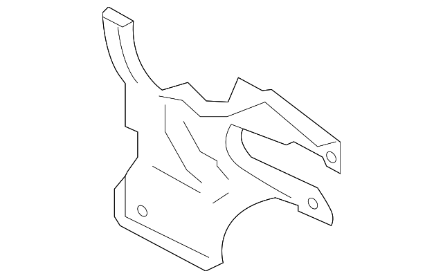 SU003-04371 Деталь COVER, RIGHT