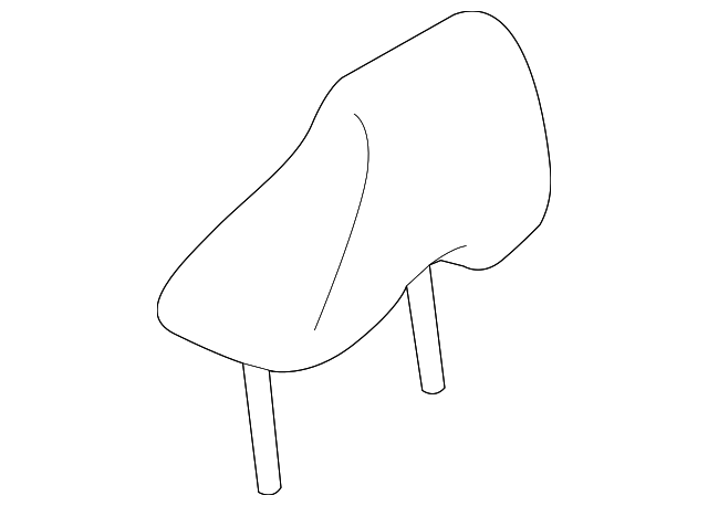 SU003-01690 Деталь HEADREST, LEFT