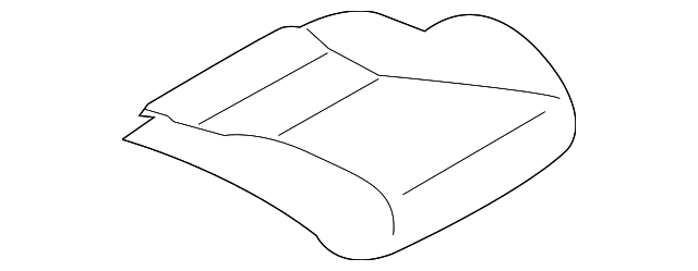 SU003-04984 Деталь CUSHION COVER, LEFT