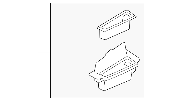 83750-3F100NF Деталь ASHTRAY ASSY, LEFT