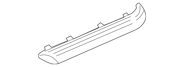 20388551215904 Деталь OUTER MOLDING, LEFT