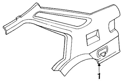 Escort QUARTER PANEL & COMPONENTS 2