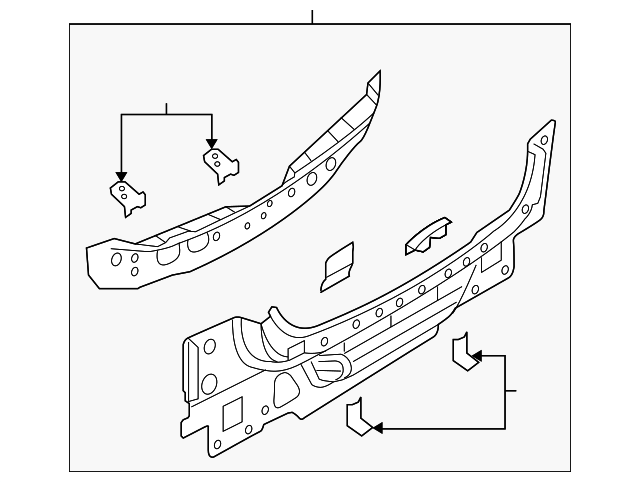 B33D-70-750G Деталь REAR PANEL ASSY