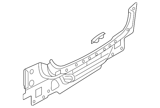 B33D-70-75XE Деталь REAR BODY PANEL