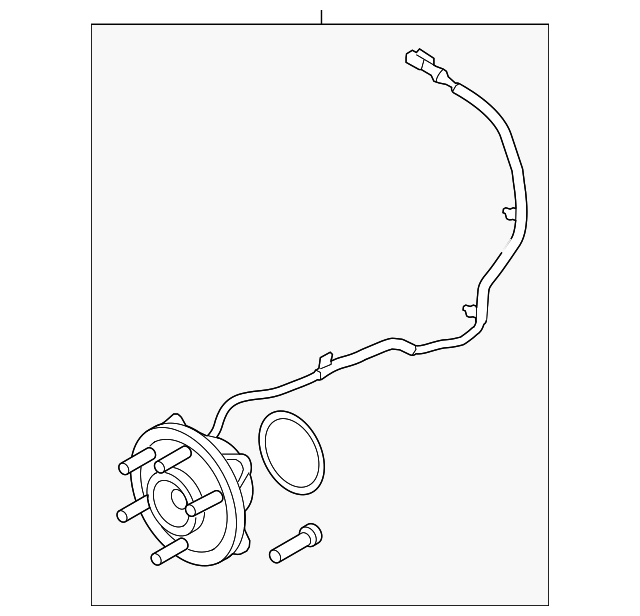 9L3Z-1104-A HUB & BEARING, LEFT